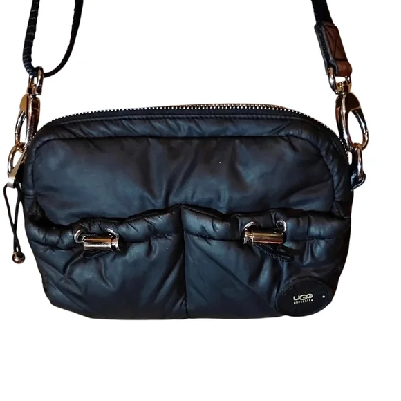UGG Black Quilted Crossbody Bag - Picture 4 of 7